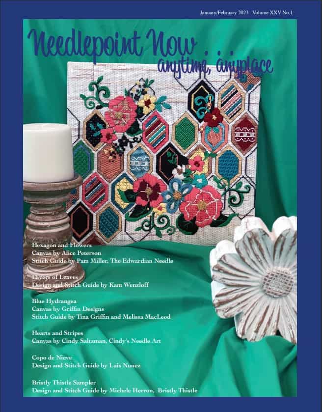 Your First Needlepoint: Choosing Your First Canvas and Threads