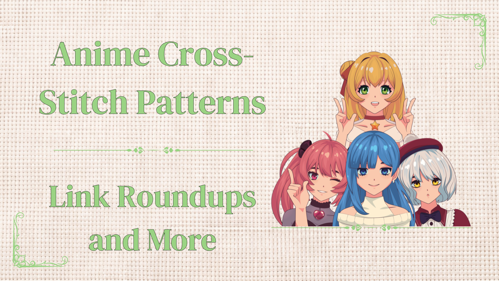 Best Anime Cross-Stitch Patterns on Etsy (Curated Picks + Links to Full Lists)
