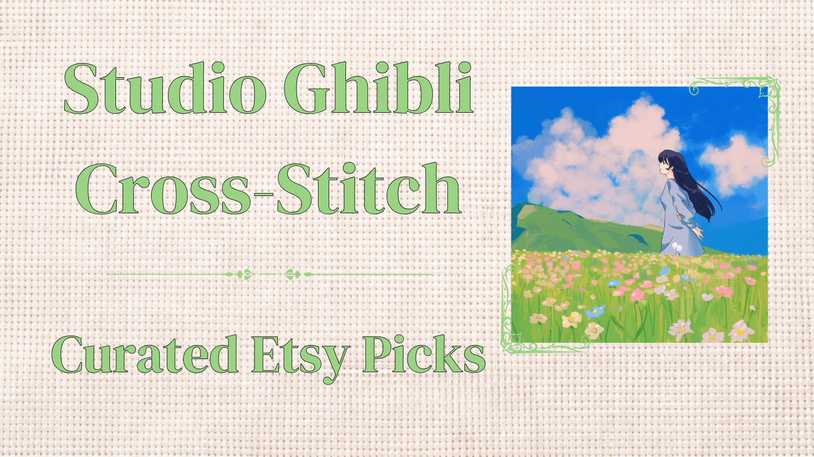 Best Studio Ghibli Cross-Stitch Patterns on Etsy (Curated Picks)